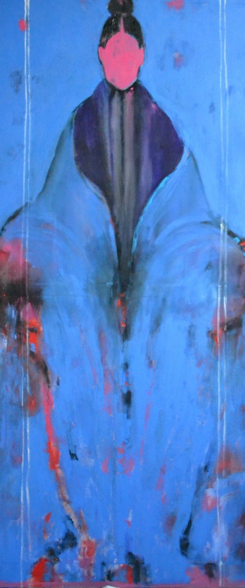 The Alienation in Blue by Gela MIKAVA