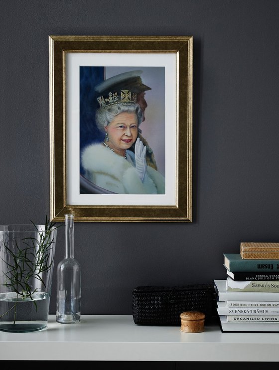 Queen Elizabeth II Portrait