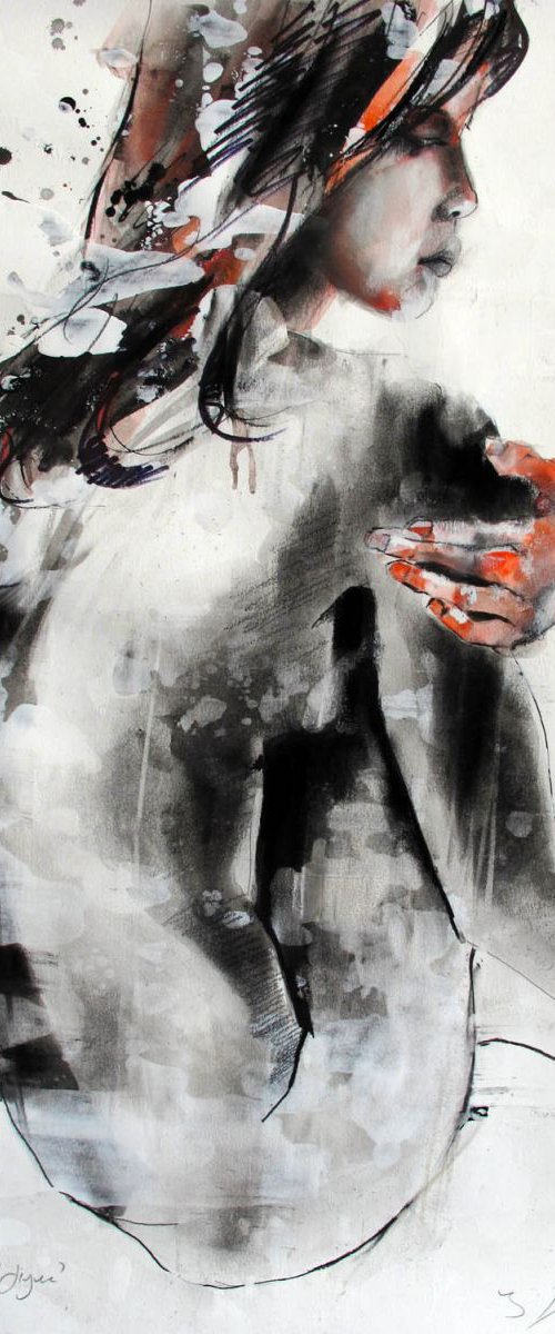 10-15-14 seated figure by Thomas Donaldson