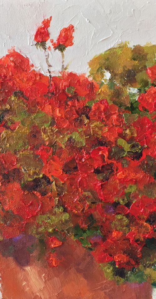 Bright Red by Marie Green