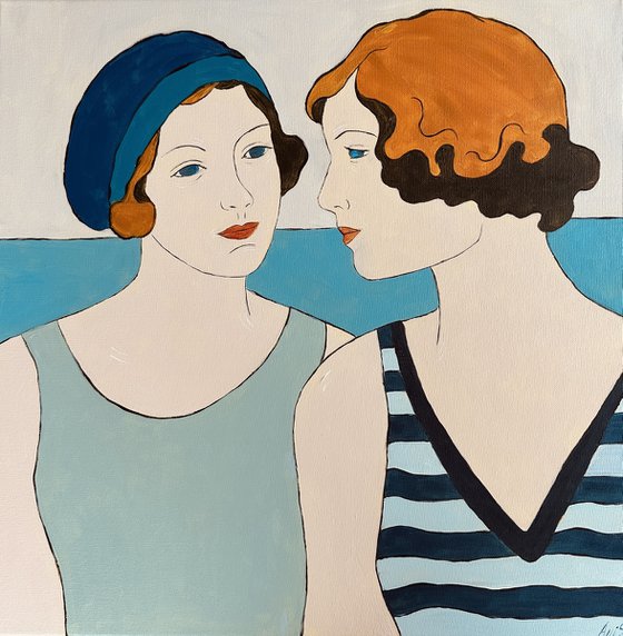 Seaside Conversation