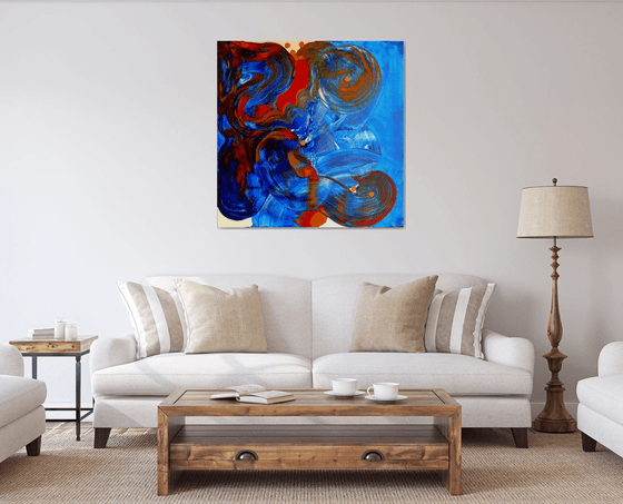 Abstract on canvas 127