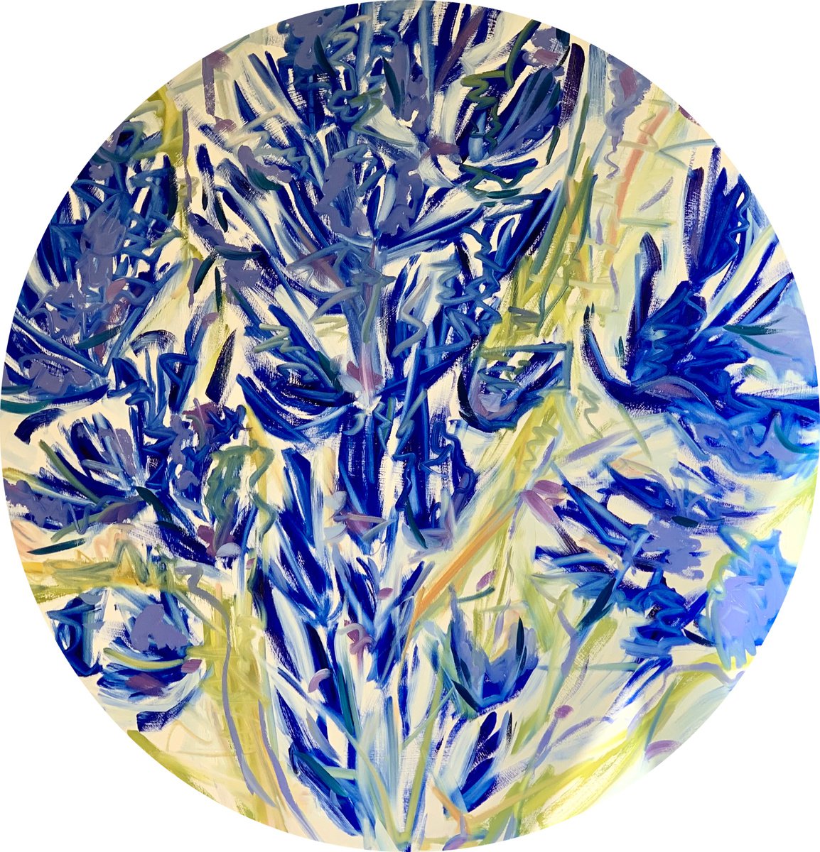 Bloom in blue for spring by Kathleen Mullaniff