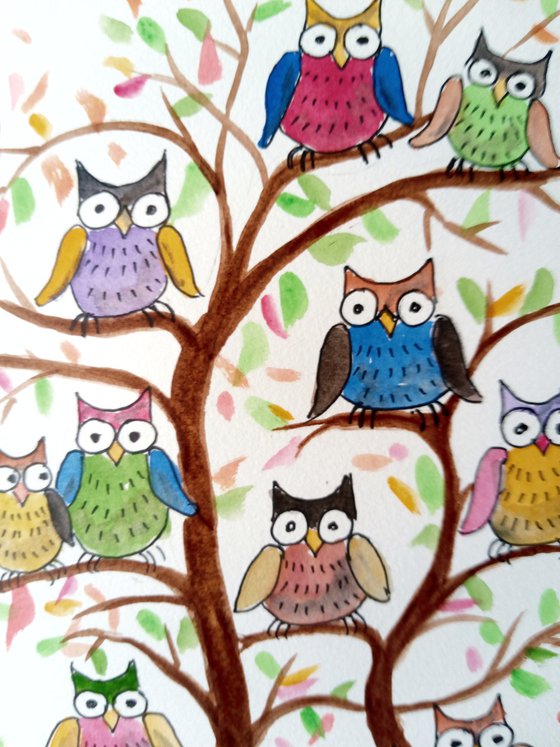 Owls and more Owls