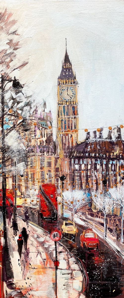 London Skyline - Route To Big Ben by Irina Rumyantseva
