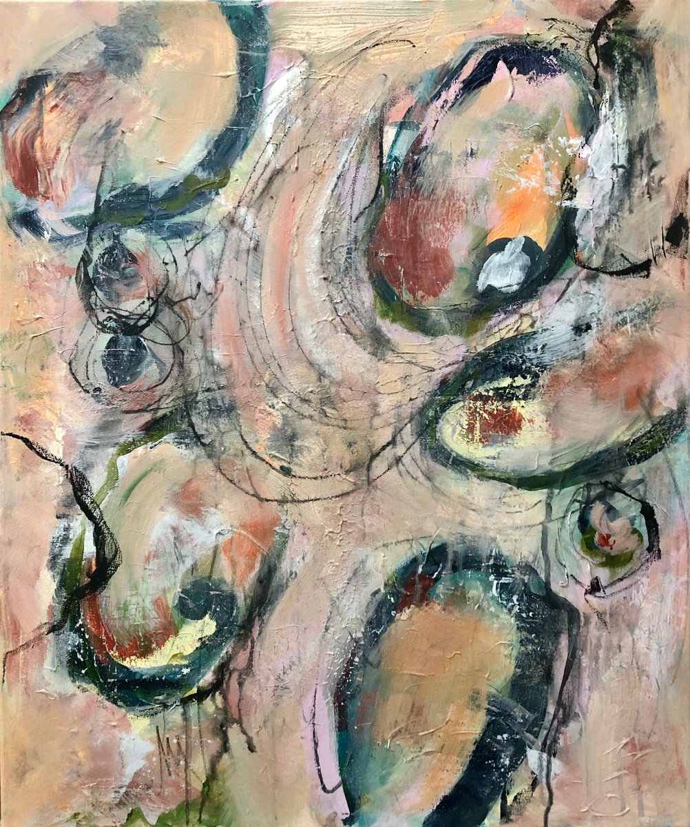 Abstract Acrylic Painting By Alexandra Jagoda (Ovcharenko), 20 X 24, Don