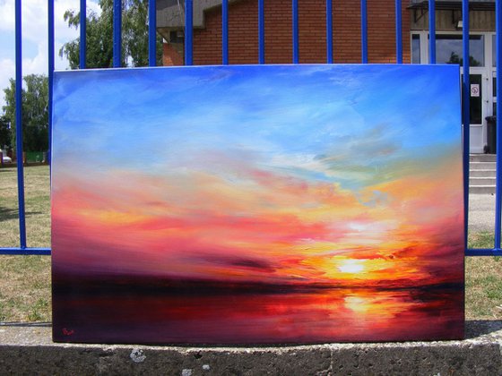 "Chronicles of one Dream" LARGE PAINTING W120xH80cm