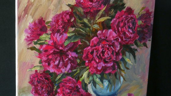 The Bouquet Of Peonies