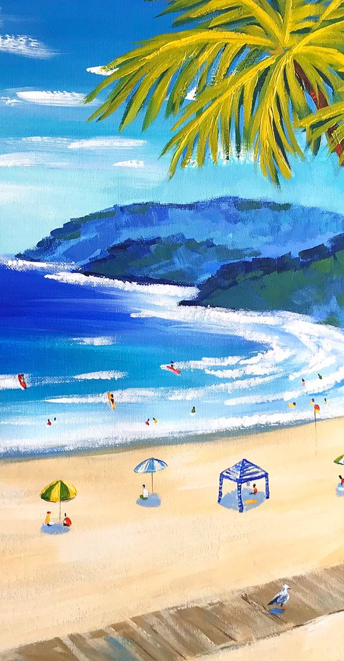 Australian Beach by Irina Redine