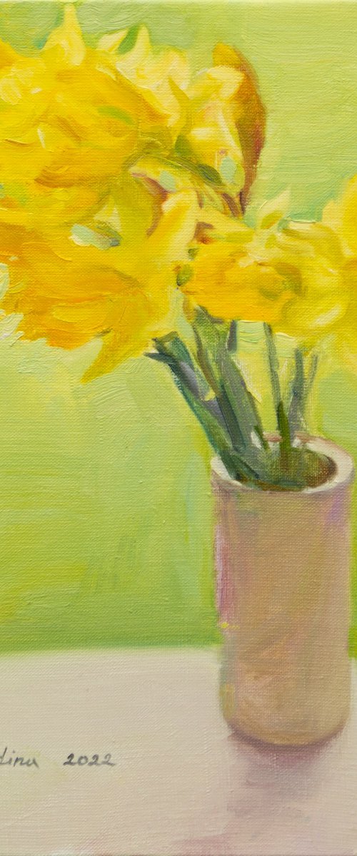 Daffodils by Anastasia Borodina