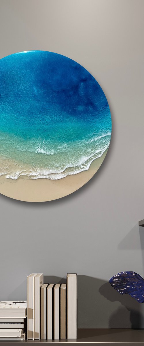 Round ocean #73 by Ana Hefco