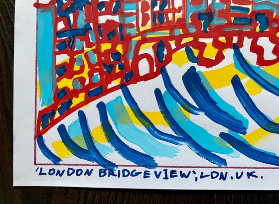 View From London Bridge, LDN, UK