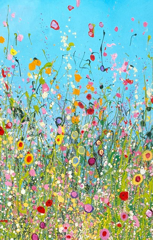 Your Love Brings Flowers To The Meadow of My Heart by Yvonne  Coomber