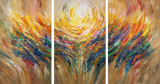 Triptych: Nature Energy XXXL 1