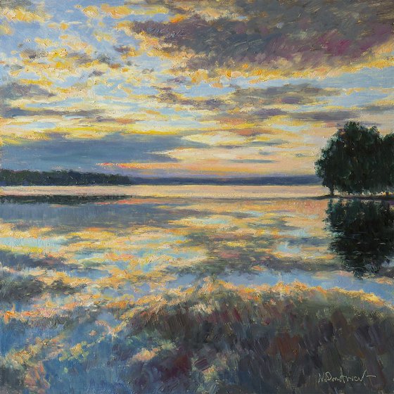 Clouds Over The Lake