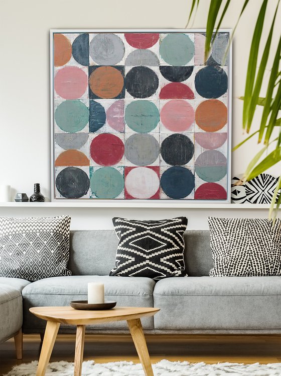 Vintage Spheres No 3 (Framed)