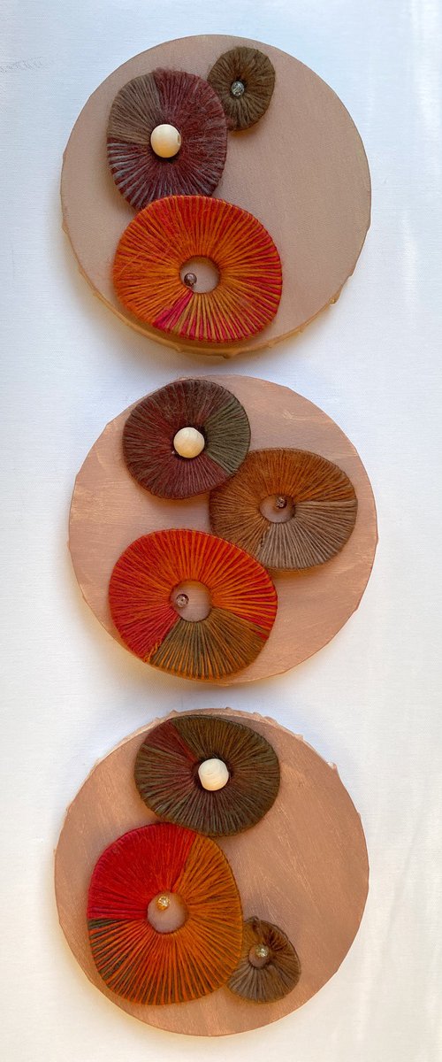 Field of dots-1 by Swapna Namboodiri