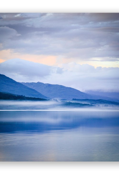 Last Light at Loch Carron by Lynne Douglas