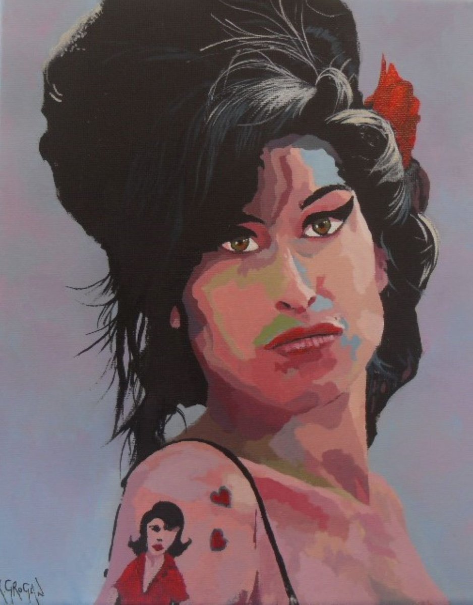Amy Winehouse Class Singer by Kenny Grogan