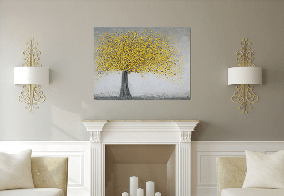Happy Yellow Tree