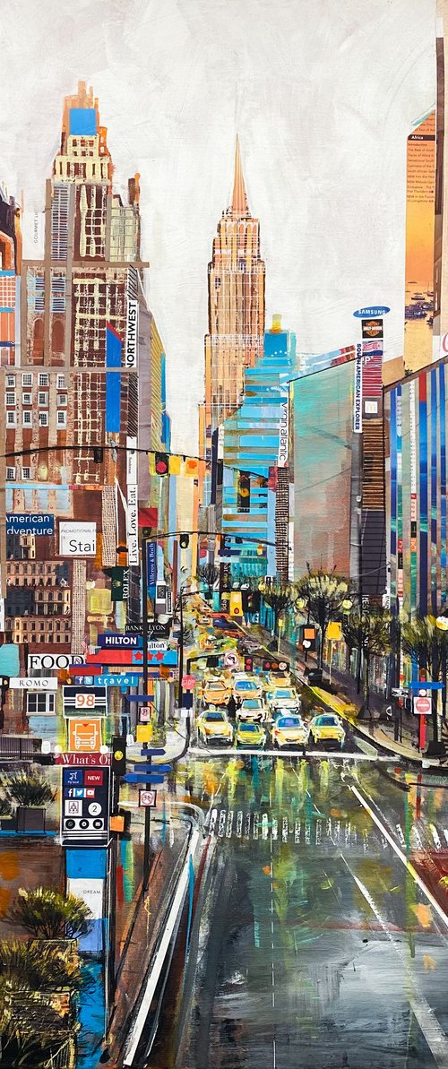 New York - Midtown Manhattan by Irina Rumyantseva