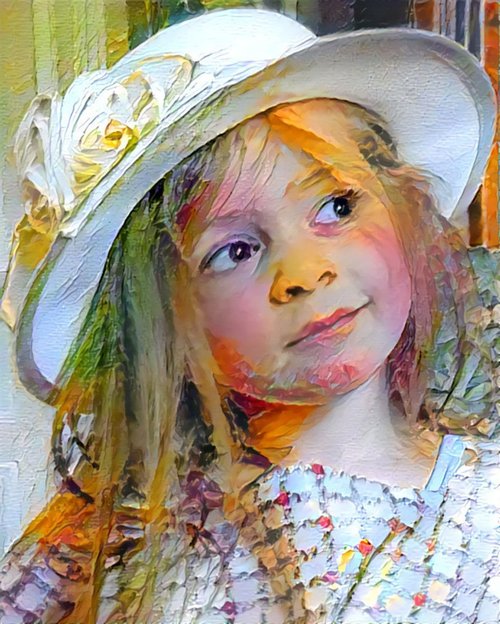 Pretty little girl N2 by Danielle ARNAL