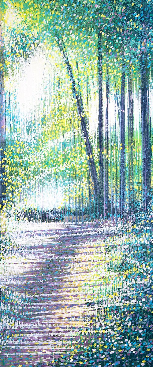 Light Through Summer Trees 2 by Marc Todd