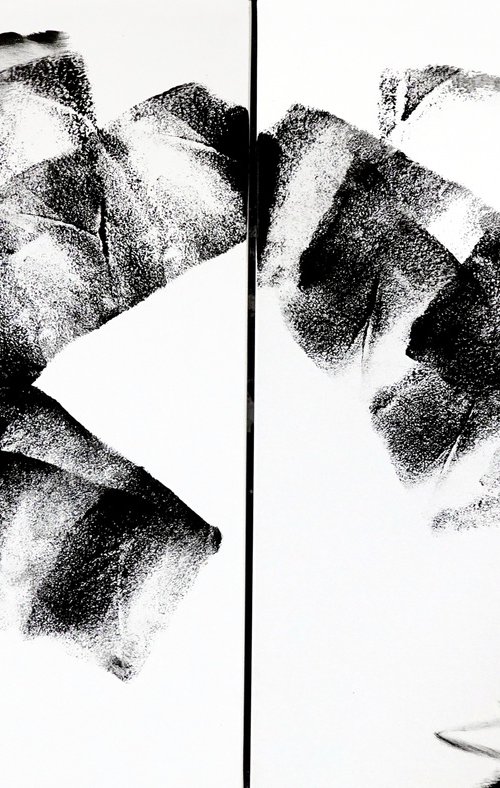 Headbangers Diptych by Newel Hunter