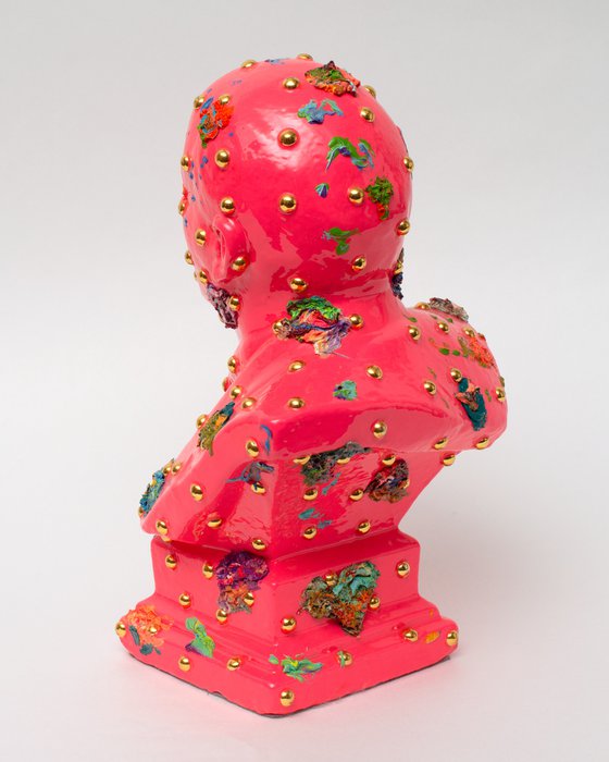 Lenin with Gold Dots