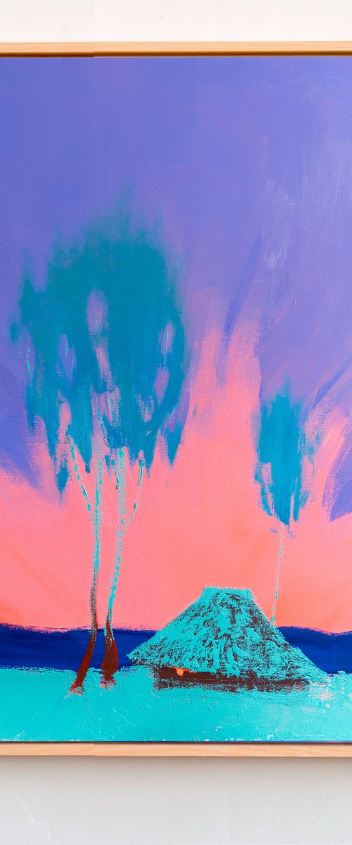 Snowy Twilight by Bohdan Katolyk