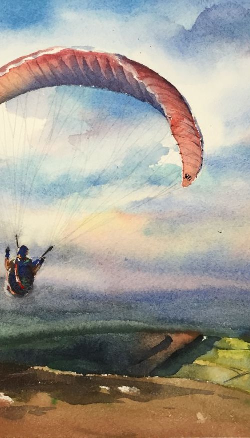 Parachute Glider by Jing Chen