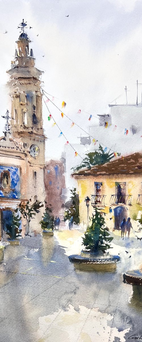 A Quiet Morning in Spain by Eugenia Gorbacheva