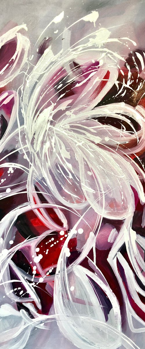 «Abstract roses 2» by Olga Chernova