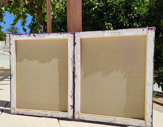 Garden Rhapsody (Diptych)