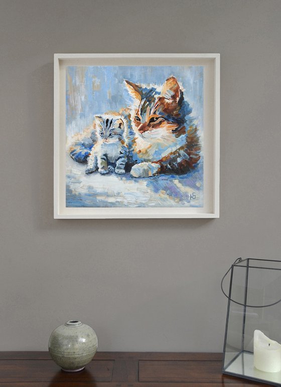 Cat and Kitten