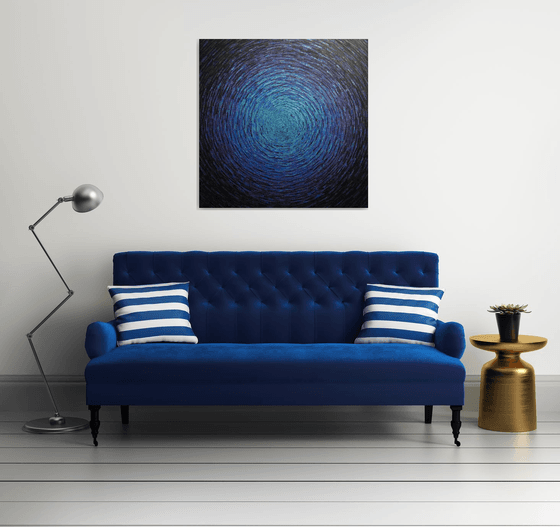 Vast Iridescent Blue-Violet Glow