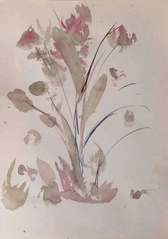 SPRING FLOWERS E1, 21x29 cm - FREE shipping!