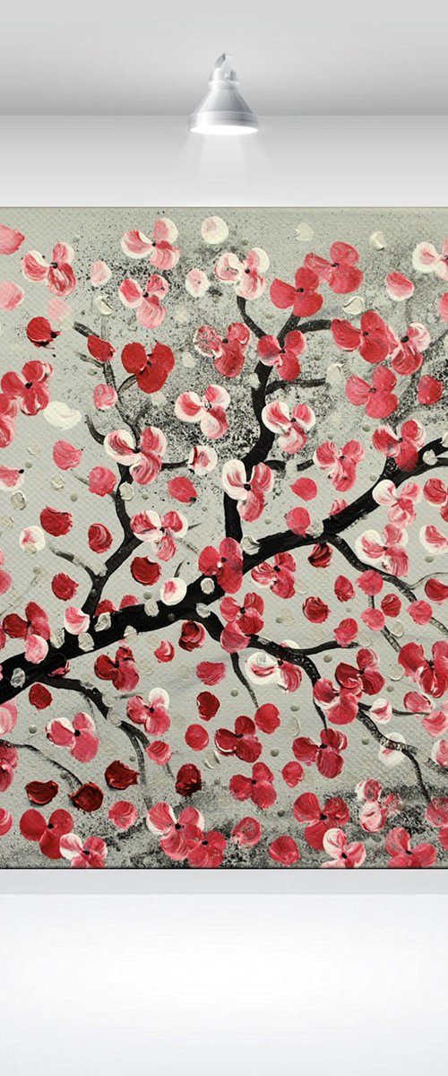 Cherry Blooming by Edelgard Schroer
