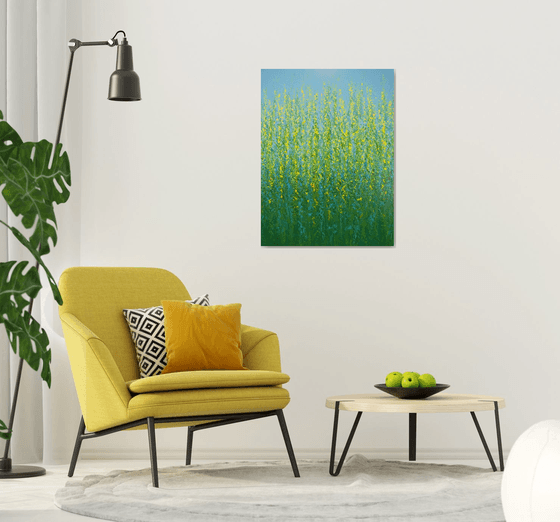 Green Yellow Meadow
