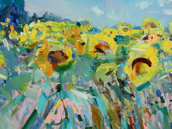 "  Sunflowers"