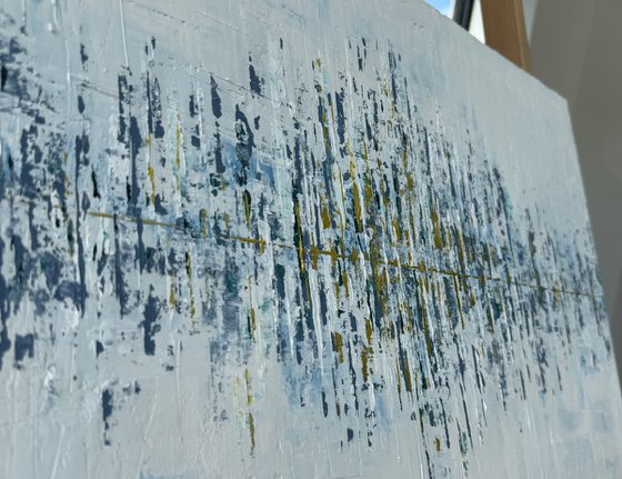 Cityscape at sundown