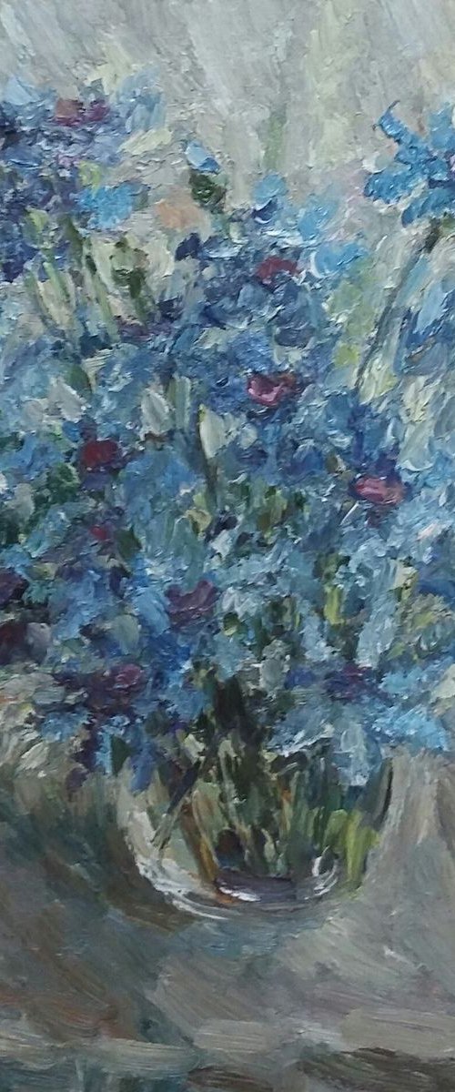 Cornflowers by Elena Klyan