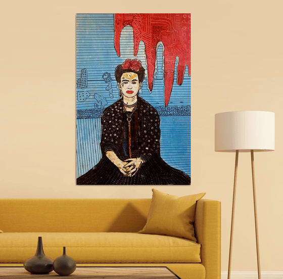 Portrait of Frida Kahlo #92