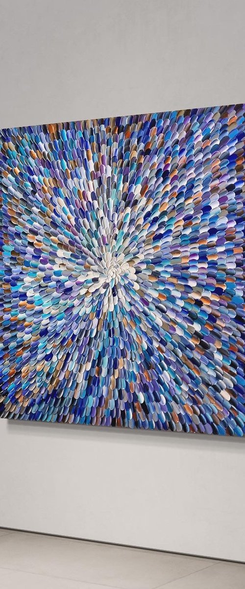‘Nix regina XXII' - 40x40" by Tatiana Georgieva