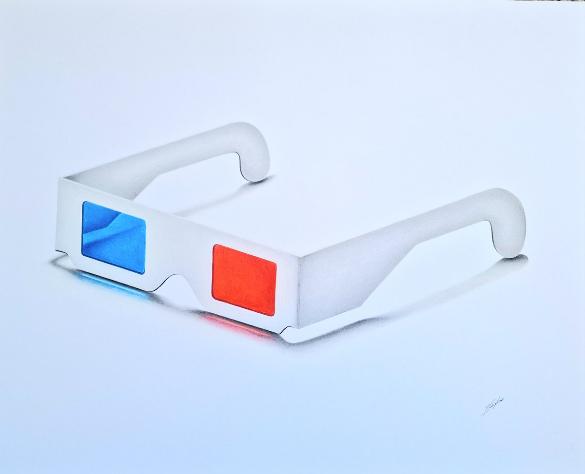 Retro 3D Glasses by Daniel Shipton