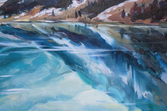 In silence of mountains