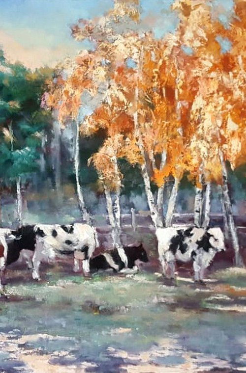 Cows by Olga Egorov