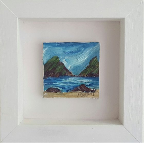 Blue skies on a summers day in Nohoval Cove, Cork REDUCED PRICE €65