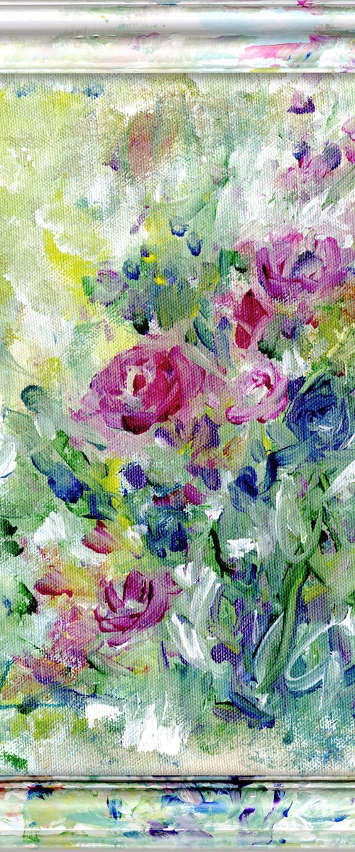 Cottage Blooms 3 by Kathy Morton Stanion