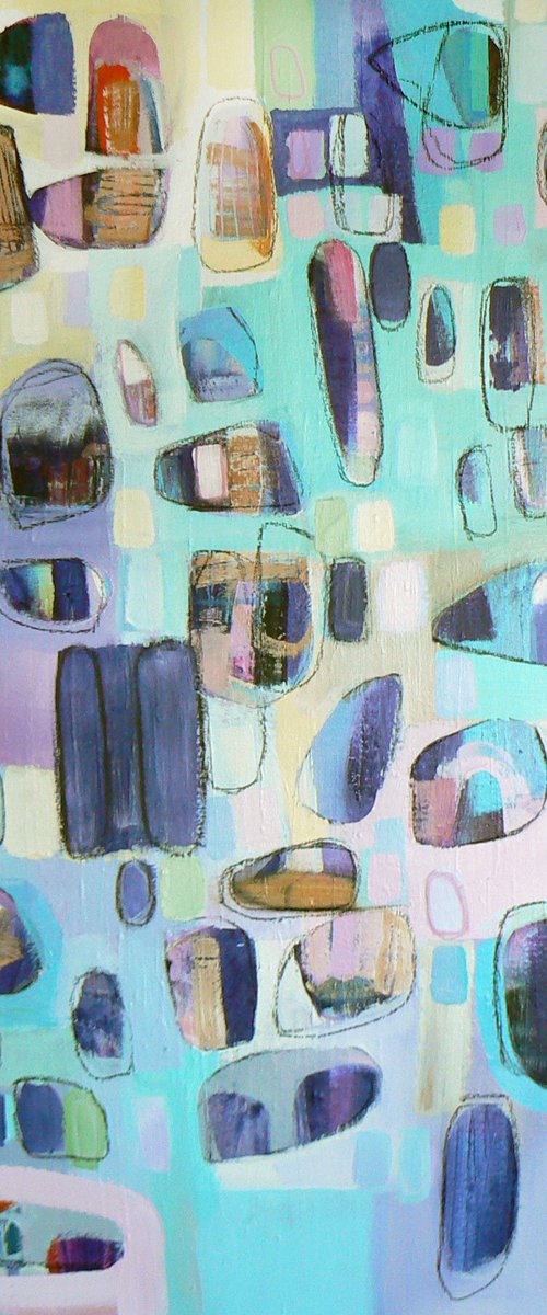 She sells sea shells (ready to hang) by Carolynne Coulson